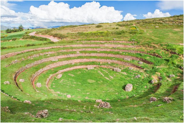 Archeological site of Moray - Cusco, Peru