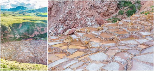 Archeological site of Maras salt flats - Cusco, Peru