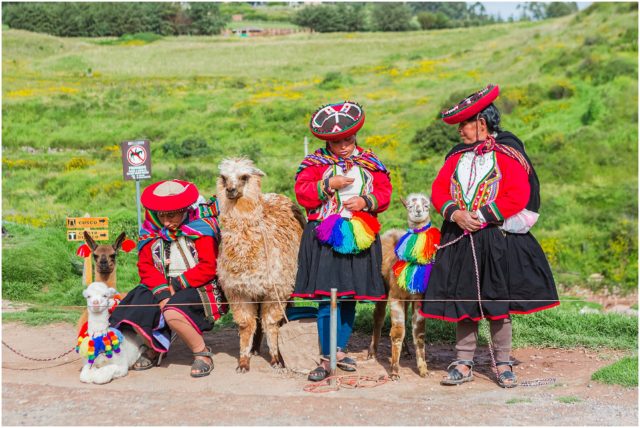 Quechua women with alpacas in Cusco, Peru - Vacation in Peru Without Visiting Machu Picchu