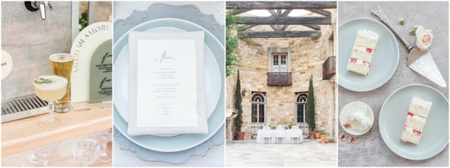 How to have a beautiful micro wedding during covid-19: reception details at Sunstone Winery