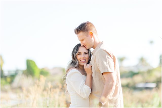 Malibu Lagoon beach summertime engagement session in Los Angeles, CA
