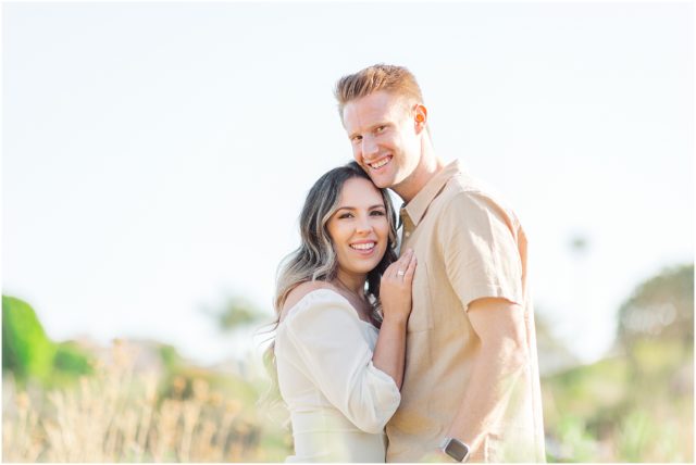 Malibu Lagoon beach summertime engagement session in Los Angeles, CA