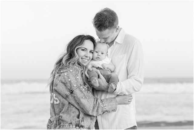 Malibu Lagoon beach summertime engagement session in Los Angeles, CA 