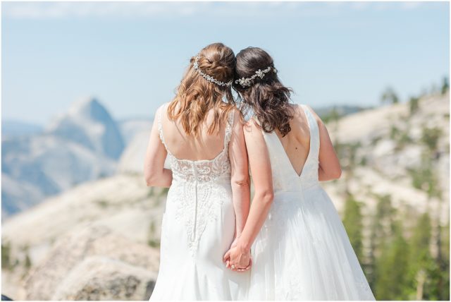 Yosemite National Park elopement wedding - same sex couple - Yosemite Valley