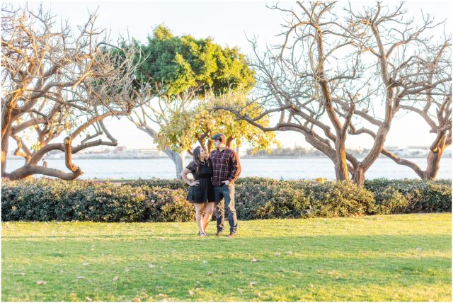 A San Diego Engagement Session: Sunset Cliffs, Balboa Park, Harbor Island